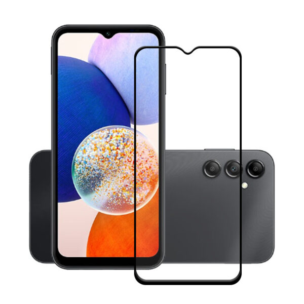 Samsung Galaxy A Serie Gehärtetes Glas Bildschirmschutz Galaxy A14 – Bild 5