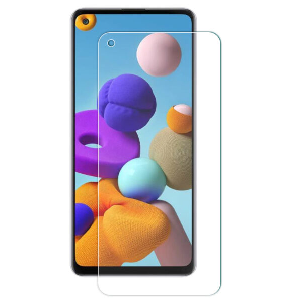 Samsung Galaxy A Serie Bildschirmschutz Galaxy A21s Gehärtetes Glas – Bild 2