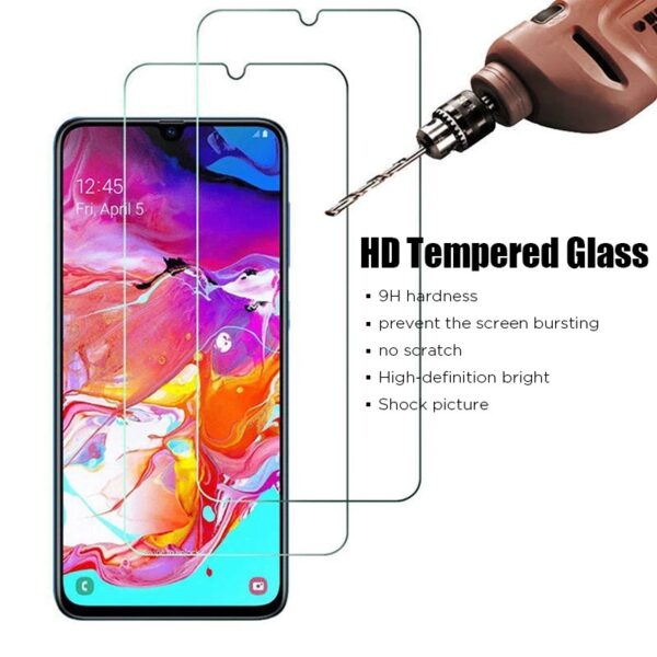 Samsung Galaxy A Serie Gehärtetes Glas Bildschirmschutz Galaxy A41 – Bild 3
