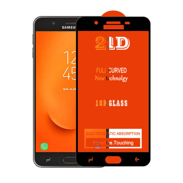 Samsung Galaxy J Serie Galaxy J7 Prime Gehärtetes Glas Bildschirmschutz – Bild 3