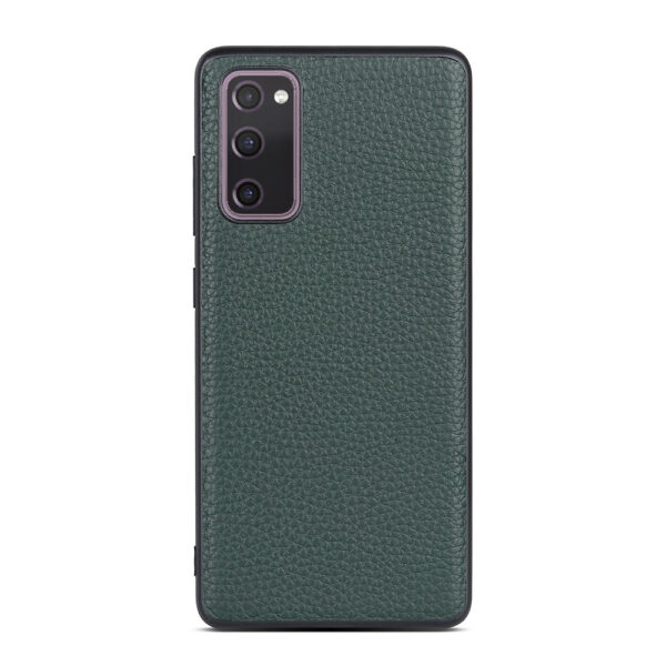 Samsung Galaxy S Serie Leder Handyhülle Einfach Galaxy S20 FE Leder – Bild 5