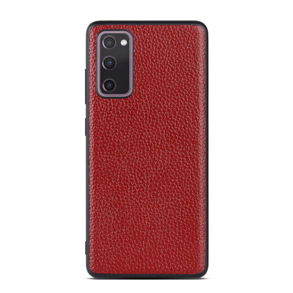 Samsung Galaxy S Serie Leder Handyhülle Einfach Galaxy S20 FE Leder – Bild 9