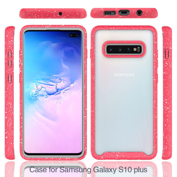 Samsung Galaxy S Serie Einfarbig Einfach Handyhülle Galaxy S10+ – Bild 2