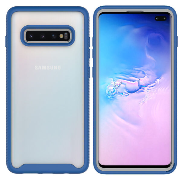 Samsung Galaxy S Serie Einfarbig Einfach Handyhülle Galaxy S10+ – Bild 6