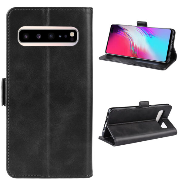 Samsung Galaxy S Serie Galaxy S10 5g Mode Crazy Horse Leder Handyhülle – Bild 4