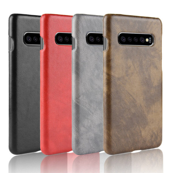 Samsung Galaxy S Serie Handyhülle Mode Galaxy S10 Litschi-Hautmuster – Bild 2