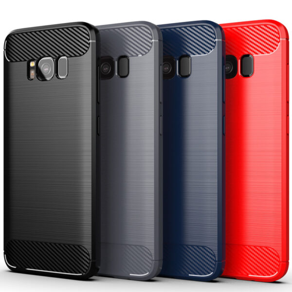 Samsung Galaxy S Serie Mode Galaxy S8 Gebürstet Handyhülle TPU – Bild 2