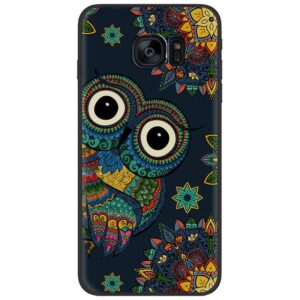 Samsung Galaxy S Serie Retro TPU Handyhülle Eule Galaxy S7