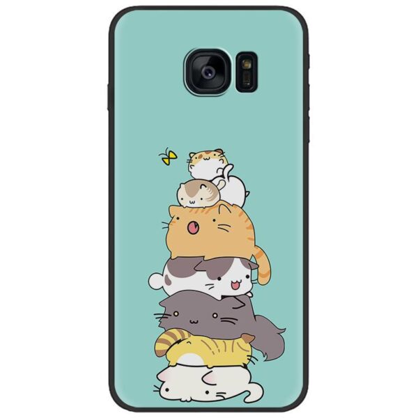 Samsung Galaxy S Serie Retro TPU Handyhülle Eule Galaxy S7 – Bild 17