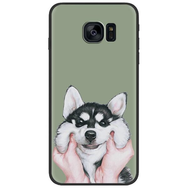 Samsung Galaxy S Serie Retro TPU Handyhülle Eule Galaxy S7 – Bild 19