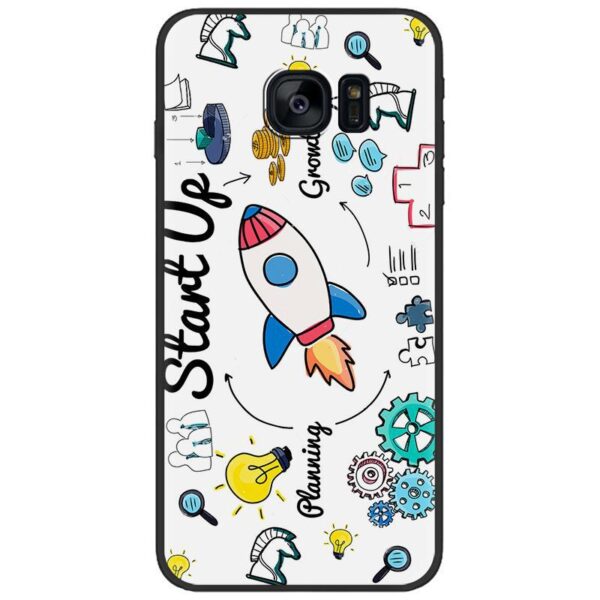 Samsung Galaxy S Serie Retro TPU Handyhülle Eule Galaxy S7 – Bild 8