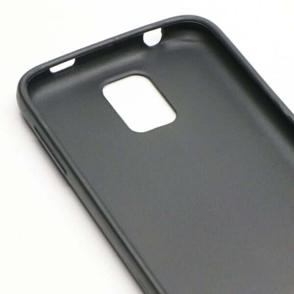 Samsung Galaxy S Serie TPU Einfach Galaxy S5 Handyhülle Matt-schwarz – Bild 4
