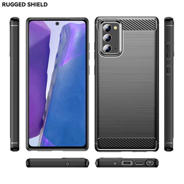 Samsung Galaxy Note Serie TPU Handyhülle Einfach Einfarbig Galaxy Note 20 – Bild 6