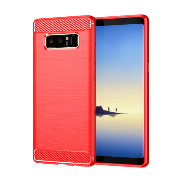 Samsung Galaxy Note Serie TPU Gebürstet Handyhülle Einfach Galaxy Note 8 – Bild 4