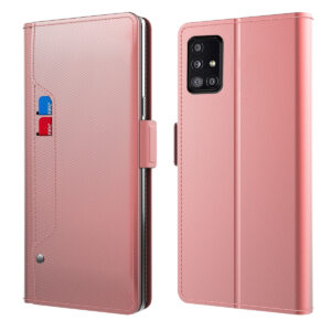 Samsung Galaxy A Serie Einfach Handyhülle Einfarbig Leder Galaxy A51 5G