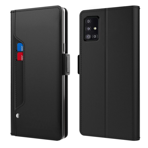 Samsung Galaxy A Serie Einfach Handyhülle Einfarbig Leder Galaxy A51 5G – Bild 3