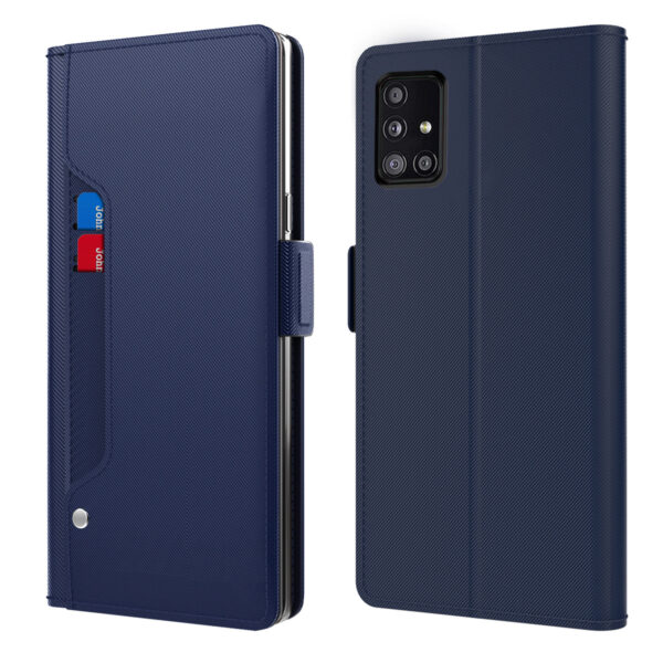 Samsung Galaxy A Serie Einfach Handyhülle Einfarbig Leder Galaxy A51 5G – Bild 4