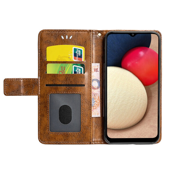 Samsung Galaxy A Serie Handyhülle Galaxy A02s Geschäft Einfarbig PU – Bild 9