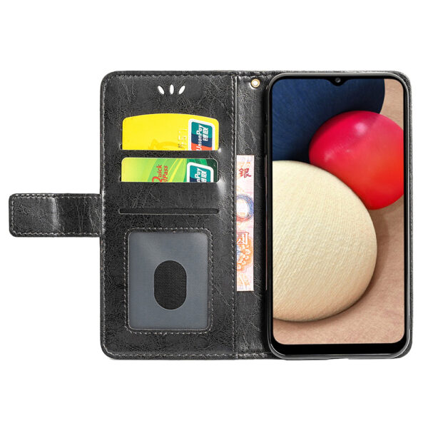 Samsung Galaxy A Serie Handyhülle Galaxy A02s Geschäft Einfarbig PU – Bild 8