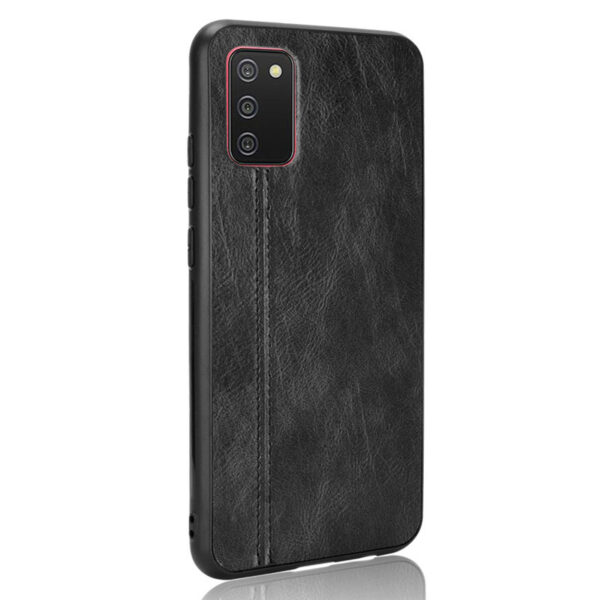 Samsung Galaxy A Serie Handyhülle Kalbsleder Einfach Galaxy A02s – Bild 4