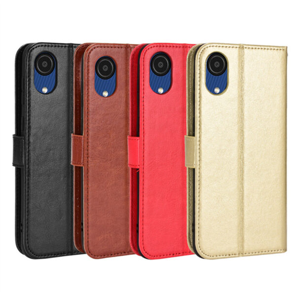 Samsung Galaxy A Serie Einfach Einfarbig Handyhülle Galaxy A03 Core – Bild 2