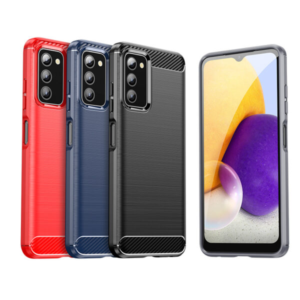 Samsung Galaxy A Serie Einfach Handyhülle Einfarbig TPU Galaxy A03s – Bild 2