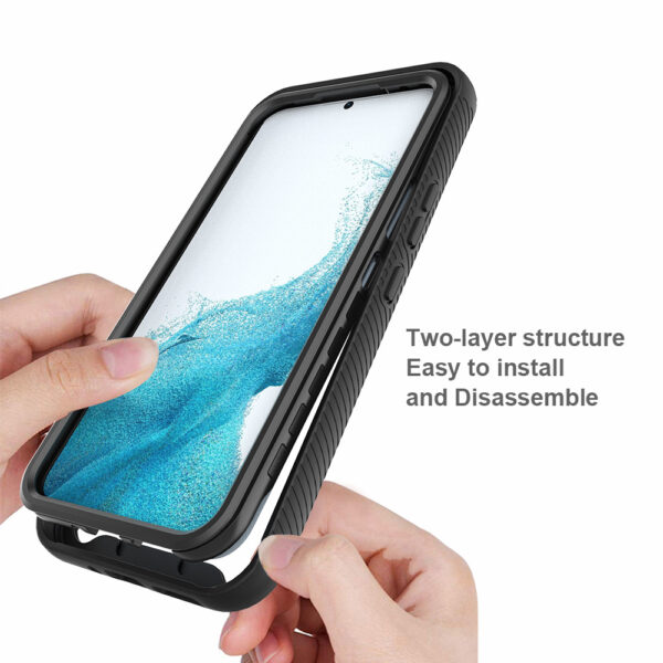 Samsung Galaxy A Serie Handyhülle Galaxy A04 Einfach Einfarbig – Bild 3