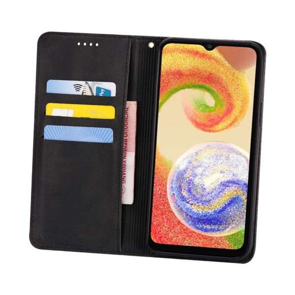 Samsung Galaxy A Serie Handyhülle Einfarbig PU Einfach Galaxy A04e – Bild 3
