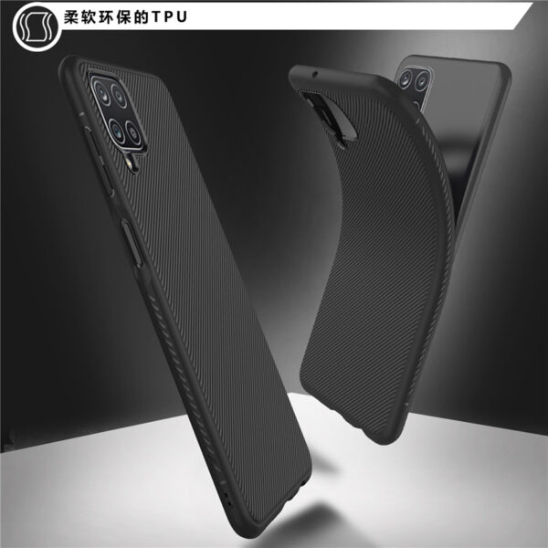 Samsung Galaxy A Serie Handyhülle Einfach Textur TPU Galaxy A12 – Bild 3