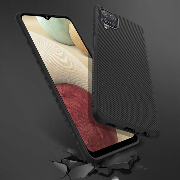 Samsung Galaxy A Serie Handyhülle Einfach Textur TPU Galaxy A12 – Bild 4