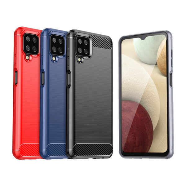 Samsung Galaxy A Serie Einfach Galaxy A12 Nacho TPU Einfarbig Handyhülle