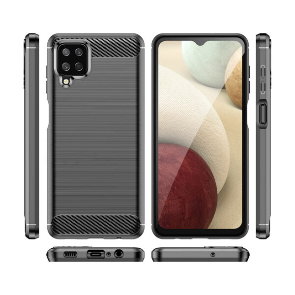 Samsung Galaxy A Serie Einfach Galaxy A12 Nacho TPU Einfarbig Handyhülle – Bild 4