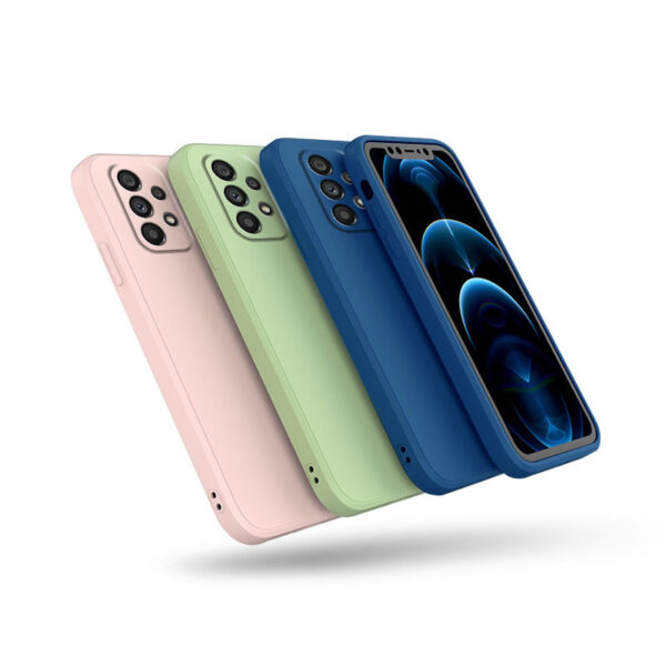Samsung Galaxy A Serie Galaxy A13 4G Silikon Handyhülle Einfach Einfarbig – Bild 5