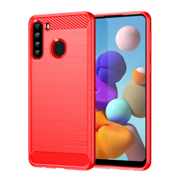Samsung Galaxy A Serie Einfach Galaxy A21 TPU Handyhülle Einfarbig – Bild 9