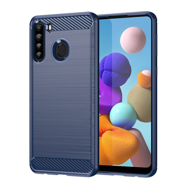 Samsung Galaxy A Serie Einfach Galaxy A21 TPU Handyhülle Einfarbig – Bild 8