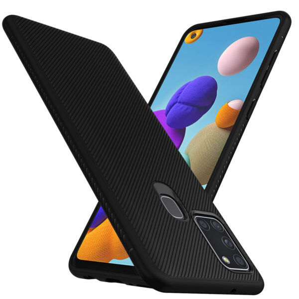 Samsung Galaxy A Serie Galaxy A21s Einfarbig TPU Handyhülle Einfach – Bild 5