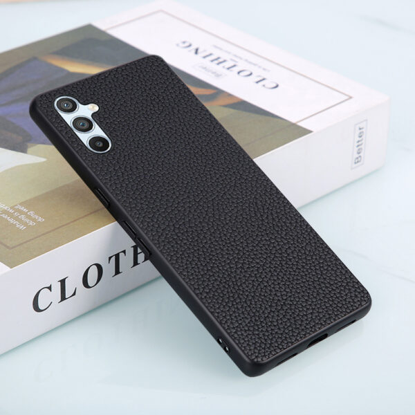 Samsung Galaxy A Serie Galaxy A24 Handyhülle Litschi-Hautmuster Leder Klassisch – Bild 2