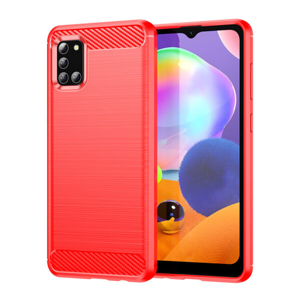Samsung Galaxy A Serie Galaxy A31 TPU Gebürstet Geschäft Handyhülle – Bild 9