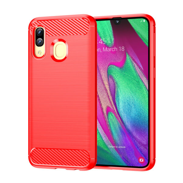 Samsung Galaxy A Serie TPU Mode Handyhülle Einfarbig Galaxy A40 – Bild 9