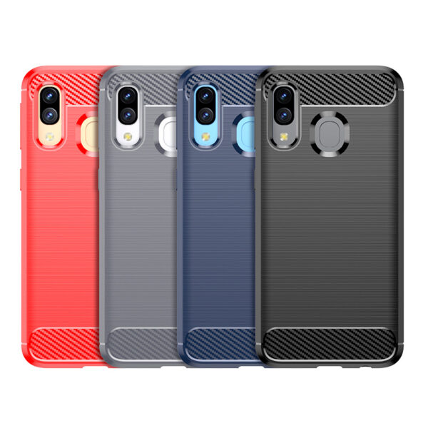 Samsung Galaxy A Serie TPU Mode Handyhülle Einfarbig Galaxy A40 – Bild 4