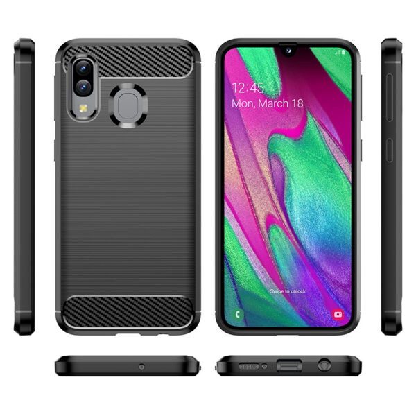 Samsung Galaxy A Serie TPU Mode Handyhülle Einfarbig Galaxy A40 – Bild 5