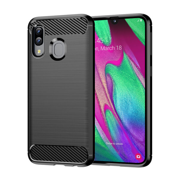 Samsung Galaxy A Serie TPU Mode Handyhülle Einfarbig Galaxy A40 – Bild 6