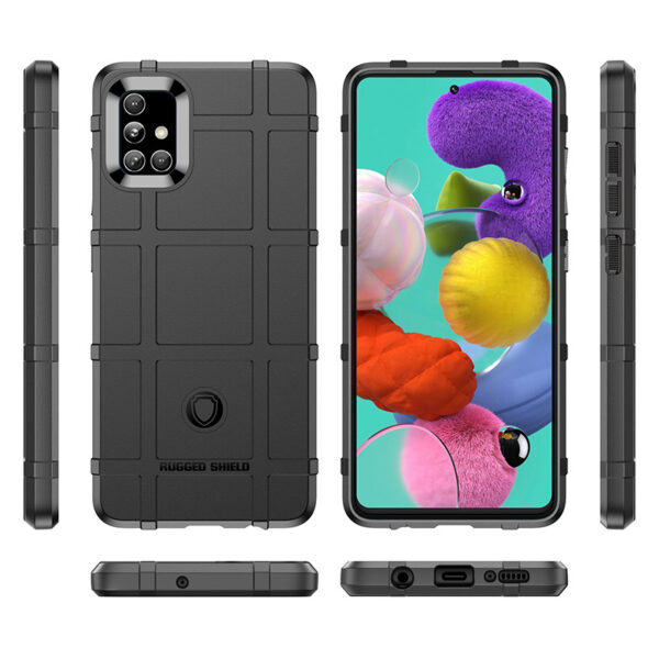 Samsung Galaxy A Serie TPU Mode Handyhülle Einfarbig Galaxy A51 – Bild 4