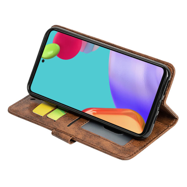 Samsung Galaxy A Serie PU Jahrgang Galaxy A52 5G Handyhülle Ölwachsleder – Bild 5