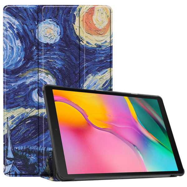 Samsung Tablet Serie Tablethülle Galaxy Tab A7 (2020) Ausdruck Karikatur – Bild 15