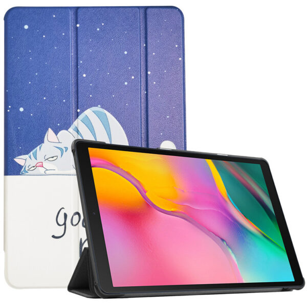 Samsung Tablet Serie Tablethülle Galaxy Tab A7 (2020) Ausdruck Karikatur – Bild 6