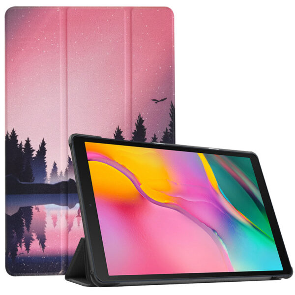 Samsung Tablet Serie Tablethülle Galaxy Tab A7 (2020) Ausdruck Karikatur – Bild 7