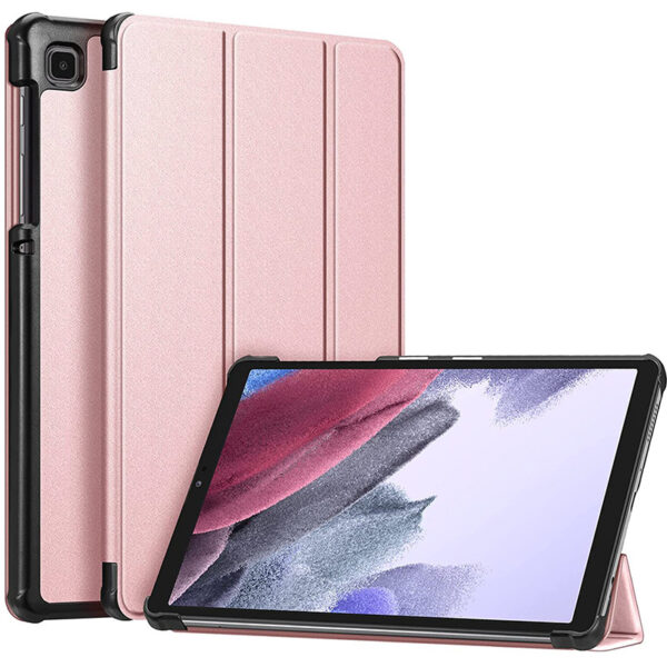 Samsung Tablet Serie Mikrofaserleder Mode Galaxy Tab A7 Lite Einfarbig Tablethülle – Bild 11