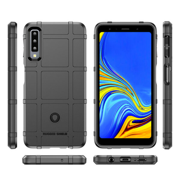 Samsung Galaxy A Serie Handyhülle Mode TPU Galaxy A7 (2018) Einfarbig – Bild 5