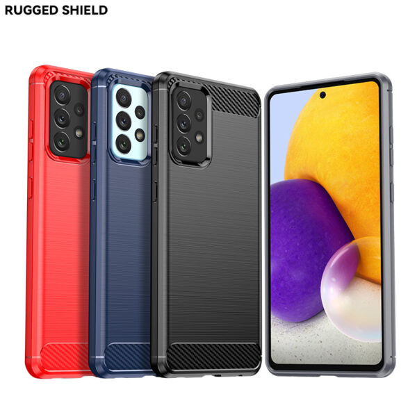 Samsung Galaxy A Serie Galaxy A72 TPU Mode Einfarbig Handyhülle – Bild 2